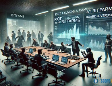 Riot Platforms' Website Promotes Bitfarms Board Reorganizing