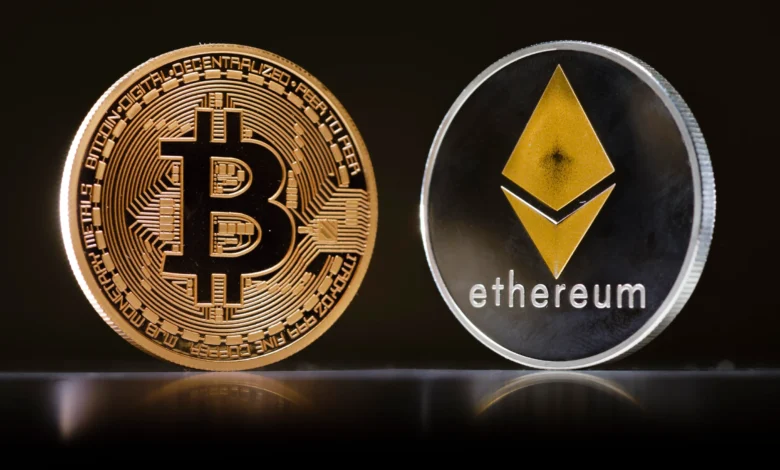 Bitcoin, Ethereum, and XRP