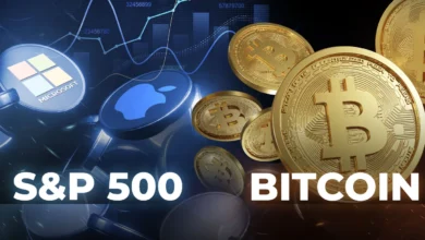 Bitcoin Drops Below $108K as S&P 500 Surges in 2025 Markets