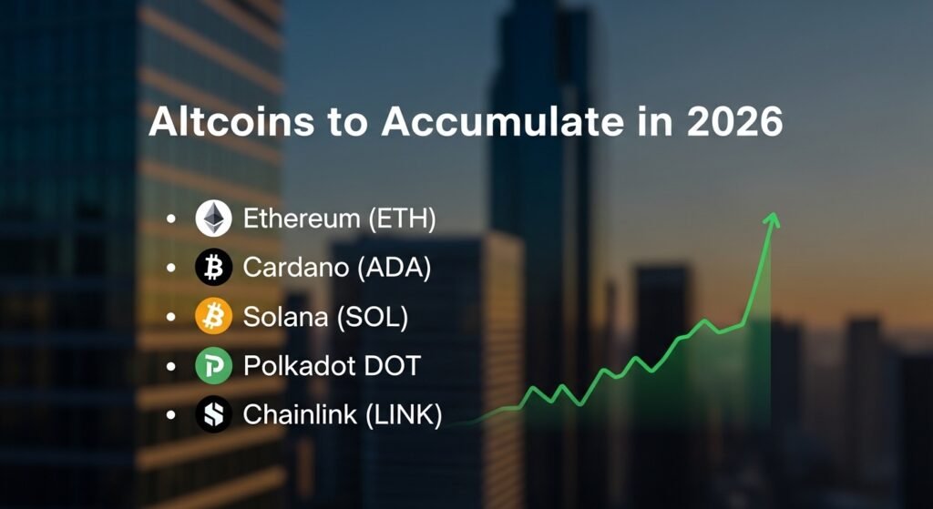 Altcoins to Accumulate in 2026 SOL, AVAX, LINK