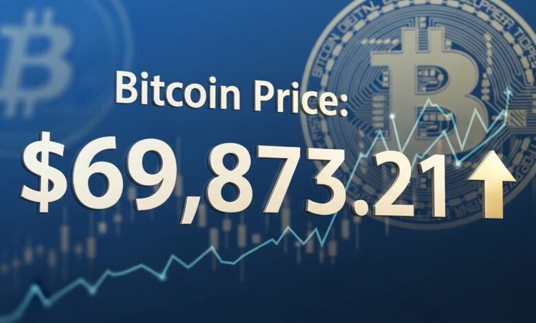 Bitcoin Price Near $70K