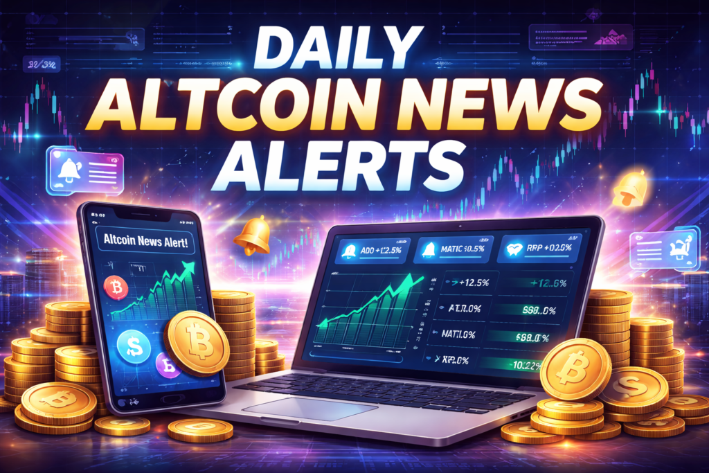 Daily altcoin news alerts