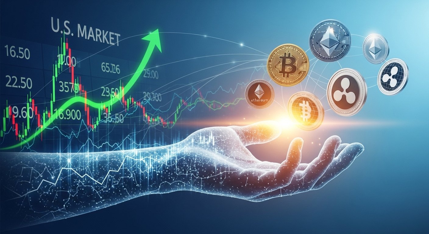 How rising U.S. equities can lift crypto markets