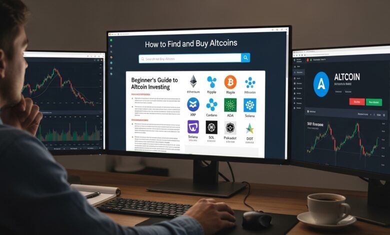 How to Find and Buy Altcoins