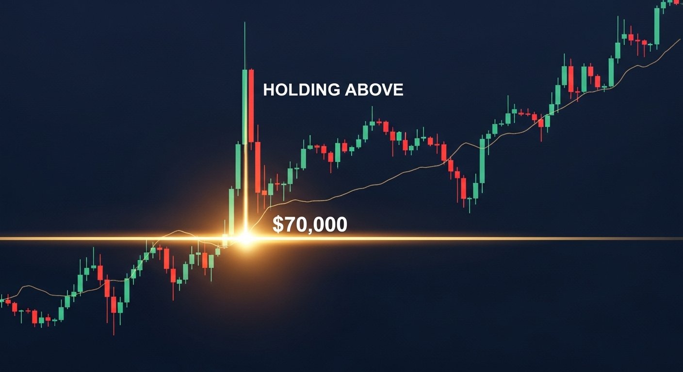 Scenario 1 Bitcoin Price Breaks and Holds Above $70K