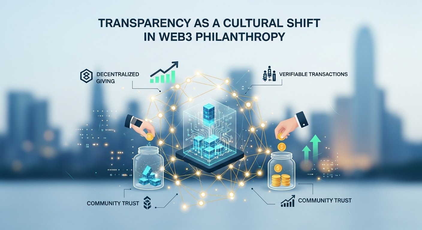 Transparency as a Cultural Shift in Web3 Philanthropy