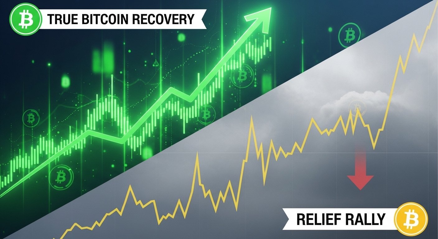 True Bitcoin Recovery vs. Relief Rally