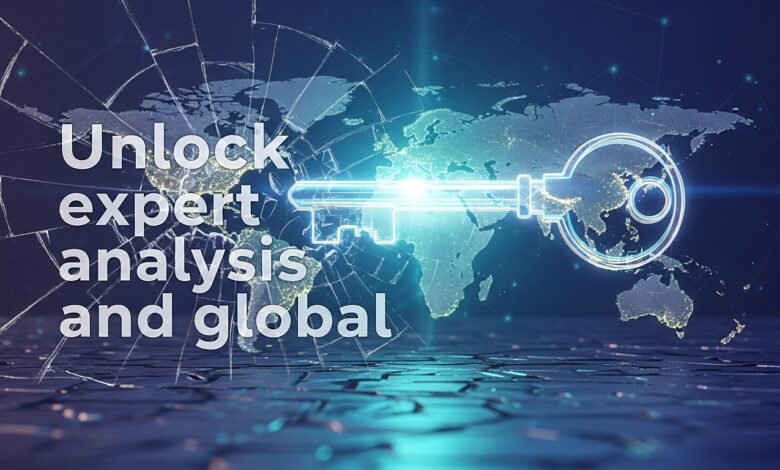 Unlock expert analysis and global