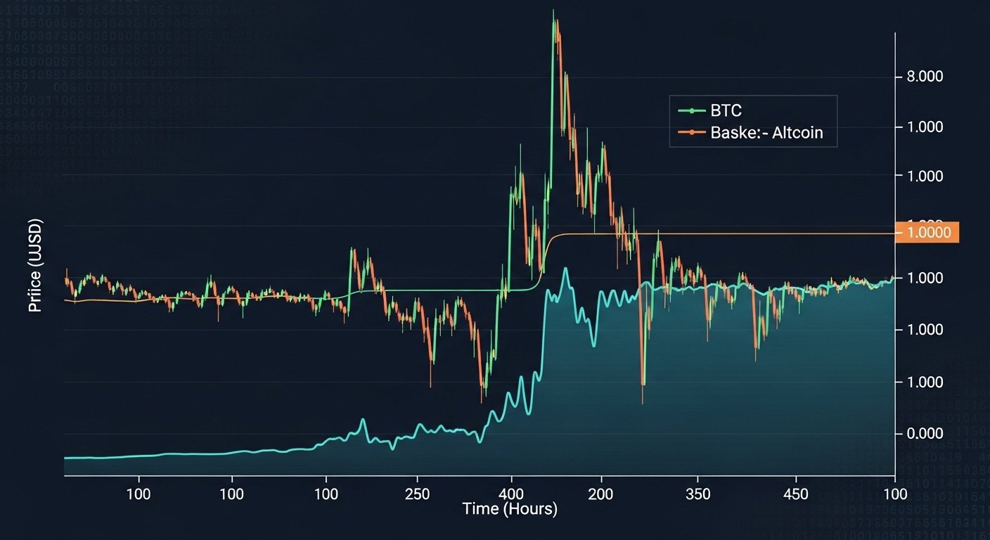 Volatility spikes hit altcoins first