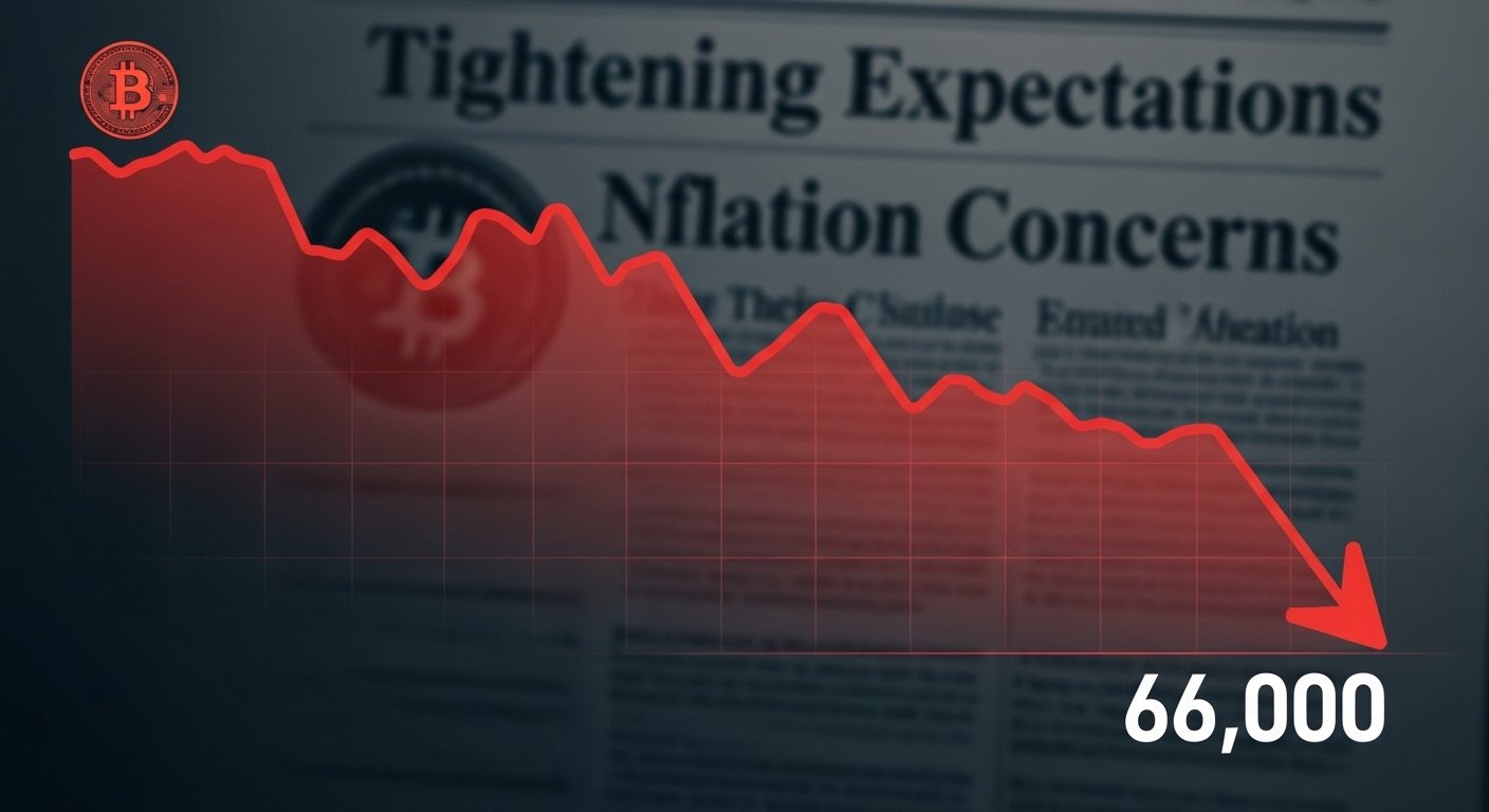 Why Bitcoin sinks to $66,000 amid tightening expectations