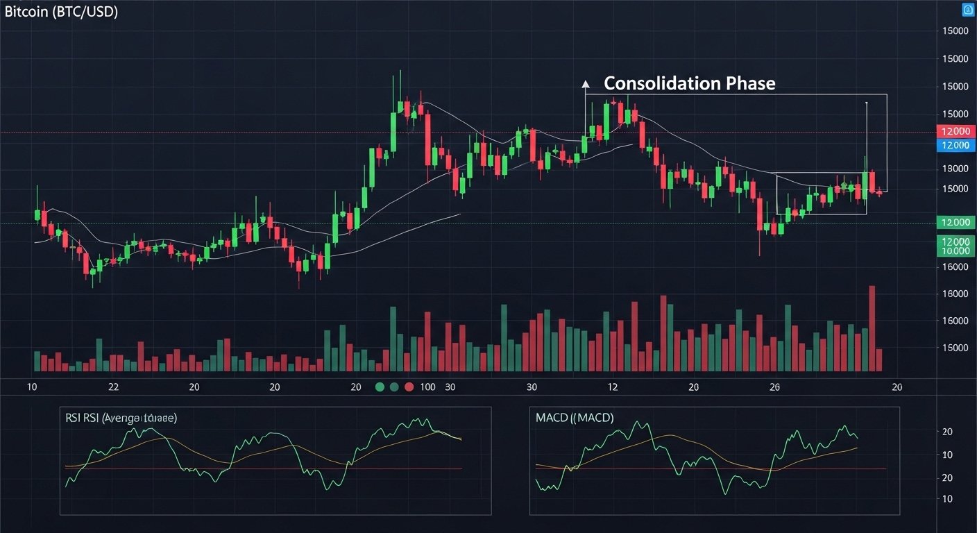 Bitcoin Consolidation After a Rally