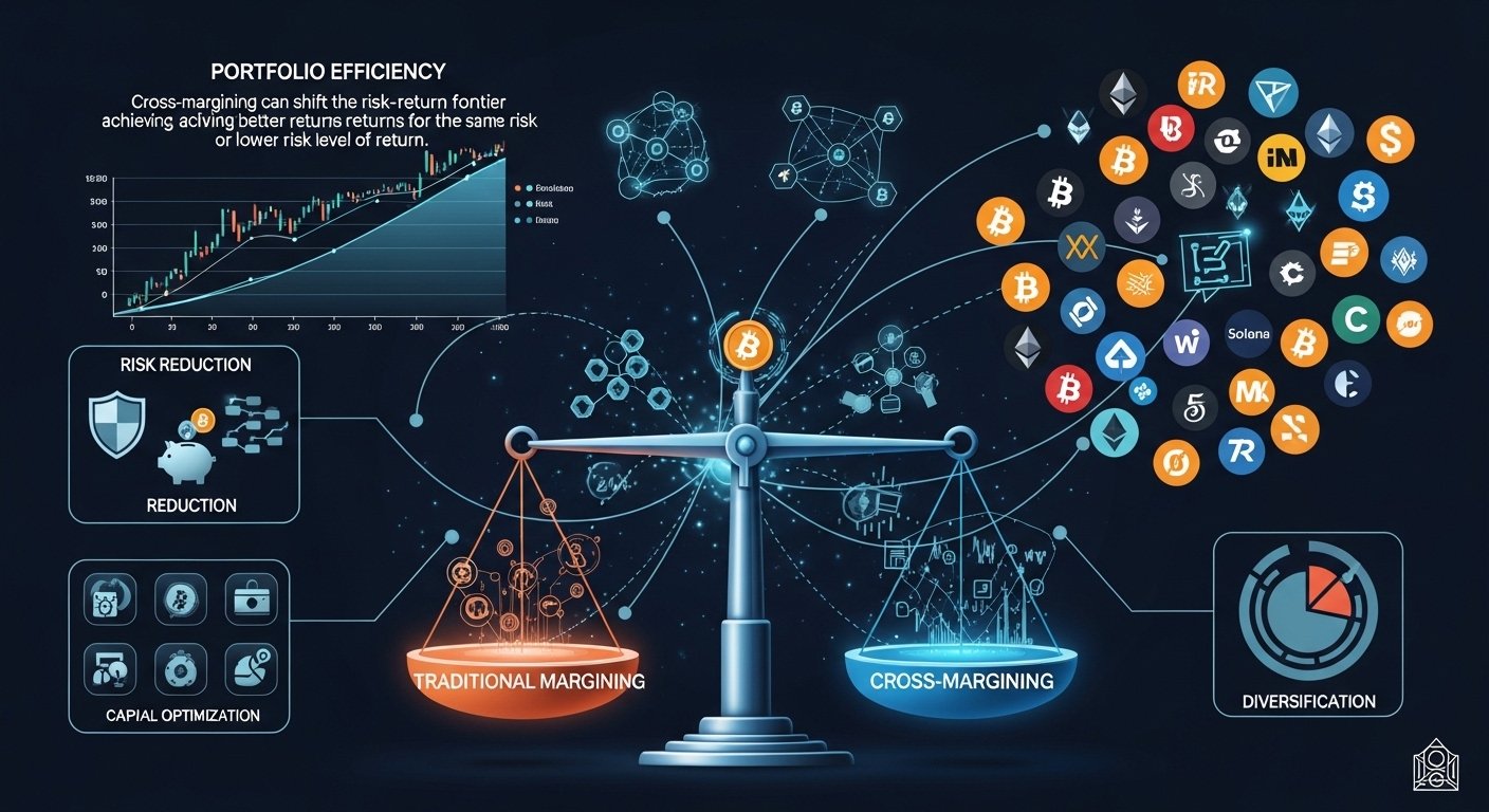 Cross-margining and portfolio efficiency