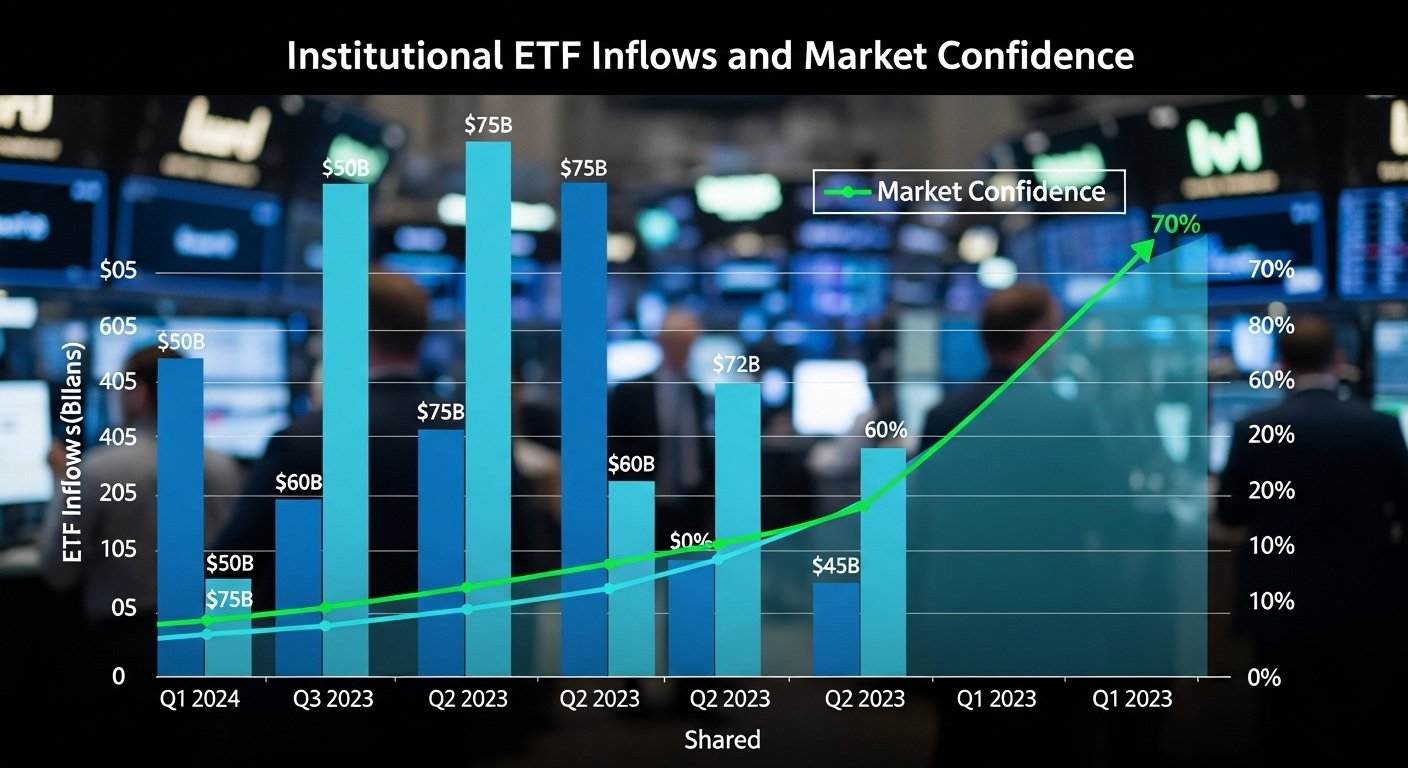 Institutional ETF Inflows and Market Confidence